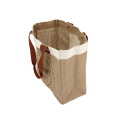 Eco-friendly Hemp Shopping Bag Korean Tote Bag Custom Printed Jute Bags